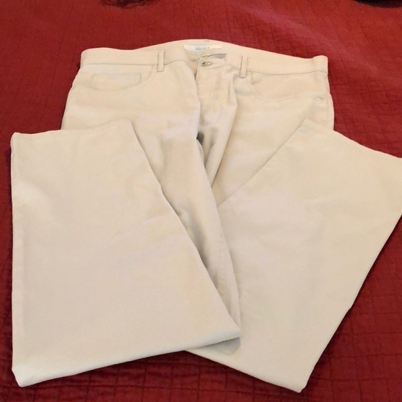 Perry Ellis Portfolio Khaki Pants Size 34x32 - Picture 1 of 6